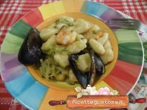 ricetta gnocchi di ricotta mare e monti