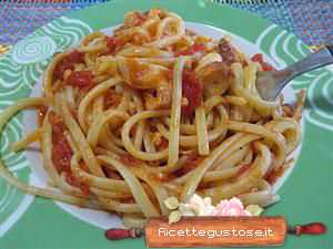 linguine al polpo