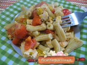 maccheroni porro e pesce spada ricetta