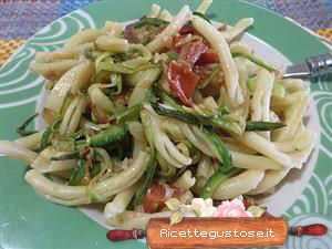 malloreddus zucchine e coregone ricetta