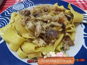 pappardelle alle aringhe ricetta