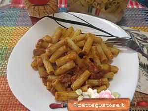 pasta al tonno fagioli e pesto