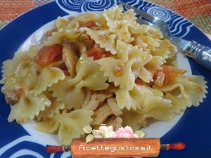 farfalle tonno e salmone ricetta