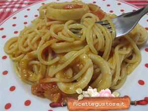 spaghetti ai calamari