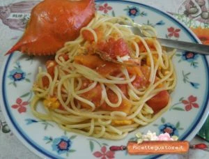 spaghetti al granchio blu ricetta facile e gustosa