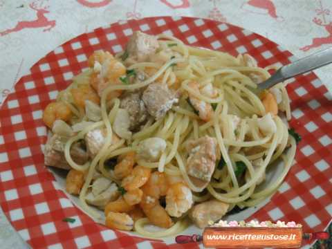 spaghetti al pesce