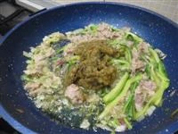 spaghetti tonno zucchine e melanzane 2 immagine