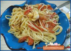 spaghetti aragosta