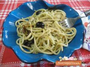 spaghetti aringhe peso finocchio marino