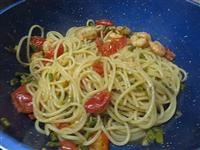 spaghetti asparagi e gamberetti immagine 5