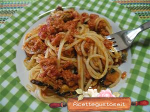 Spaghetti cozze e tonno