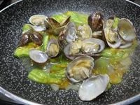 spaghetti vongole e fiori di zucca immagine 4
