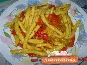 strozzapreti fasolari e zafferano ricetta