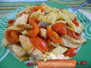 tagliatelle al salmone ricetta