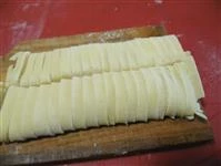 tagliatelle farina di riso zucchine e salmone immagine 2