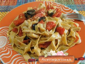 tagliatelle di farro alla ricciola