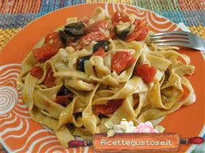 tagliatelle di farro alla ricciola ricetta