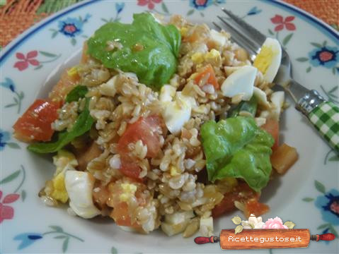 avena in insalata