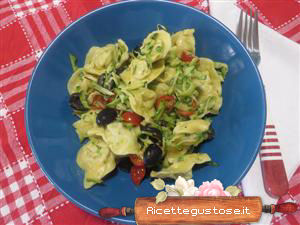 cappelletti freddi orata e zucchine ricetta