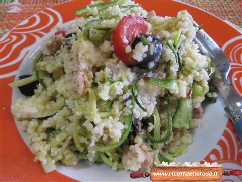 cous cous freddo zucchine