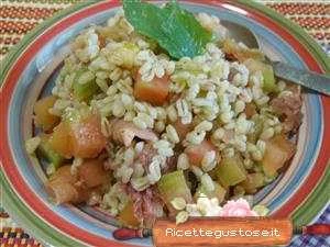 ricetta ebly in inslata salmone e simmenthal