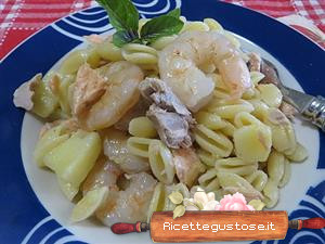 Gnocchetti freddi patate e pesce