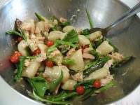 gnocchi di pane e lenticchie freddi tonno e spinaci immagine 6