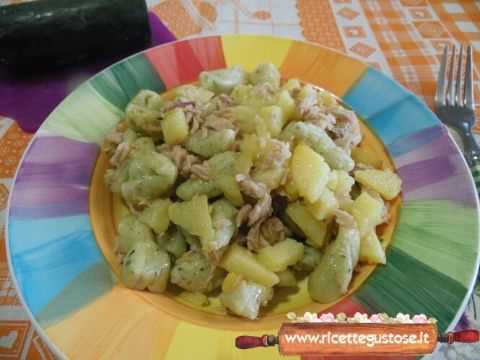 gnocchi freddi patate e tonno