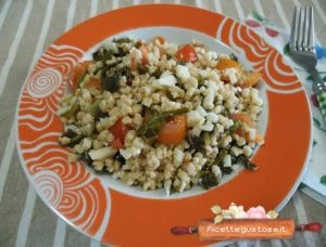 granulare di soia in insalata ricetta