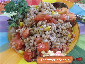 insalata farro e tonno