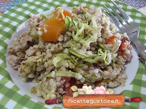 grano saraceno in insalata