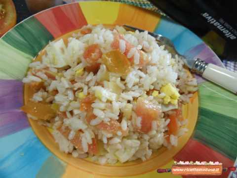 insalata riso sfiziosa