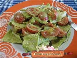 maltagliati freddi pesto rucola