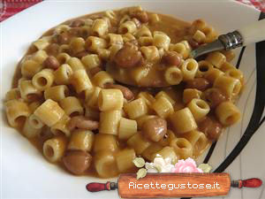 minestra fredda di fagioli