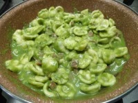 orecchiette fredde bietola salame e formaggio immmagine 7