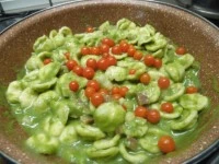 orecchiette fredde bietola salame e eformaggio immmagine 8