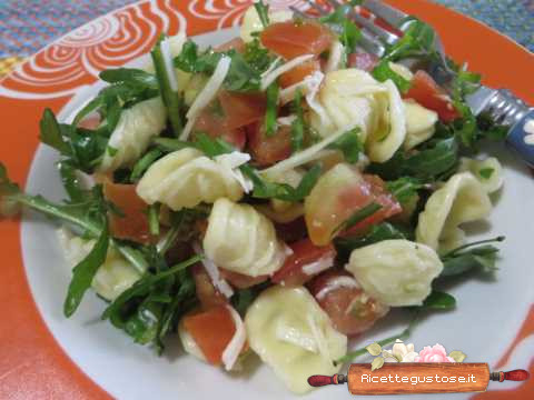 orecchiette fredde rucola parmigiano