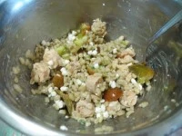 orzo freddo con salsiccia di pesce 5