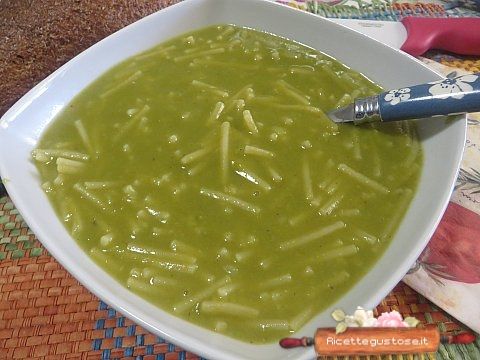 passato verdure freddo fiori di zucca 