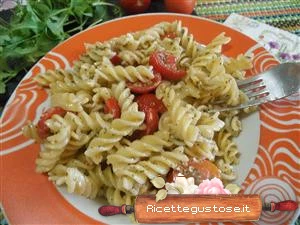 pasta fredda peto di rucola