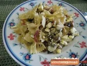 pasta fredda melanzane e bresaola ricetta