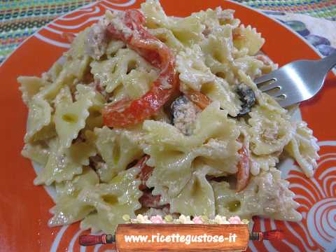 pasta fredda peperoni tonno