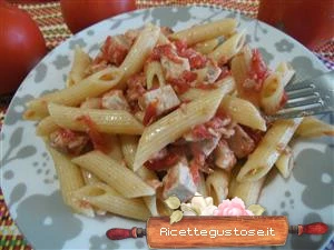 pennette fredde pesce spada e tonno ricetta