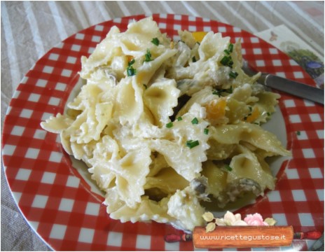 pasta fredda pomodoro banana melanzana pianta delle uova