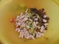 pasta fredda verdure grigliate e salame immagine 4