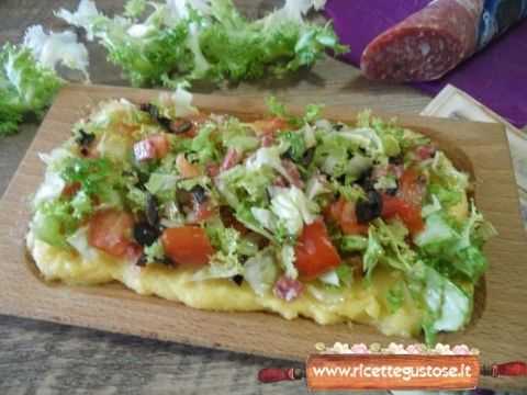 polenta fredda salame cinghiale