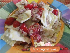 ravioli freddi al tonno