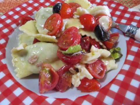 ravioli freddi ricotta spinaci
