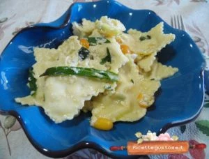 ravioli freddi salmone erba ostrica ricetta
