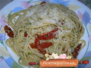 Spaghetti ai pomodori secchi